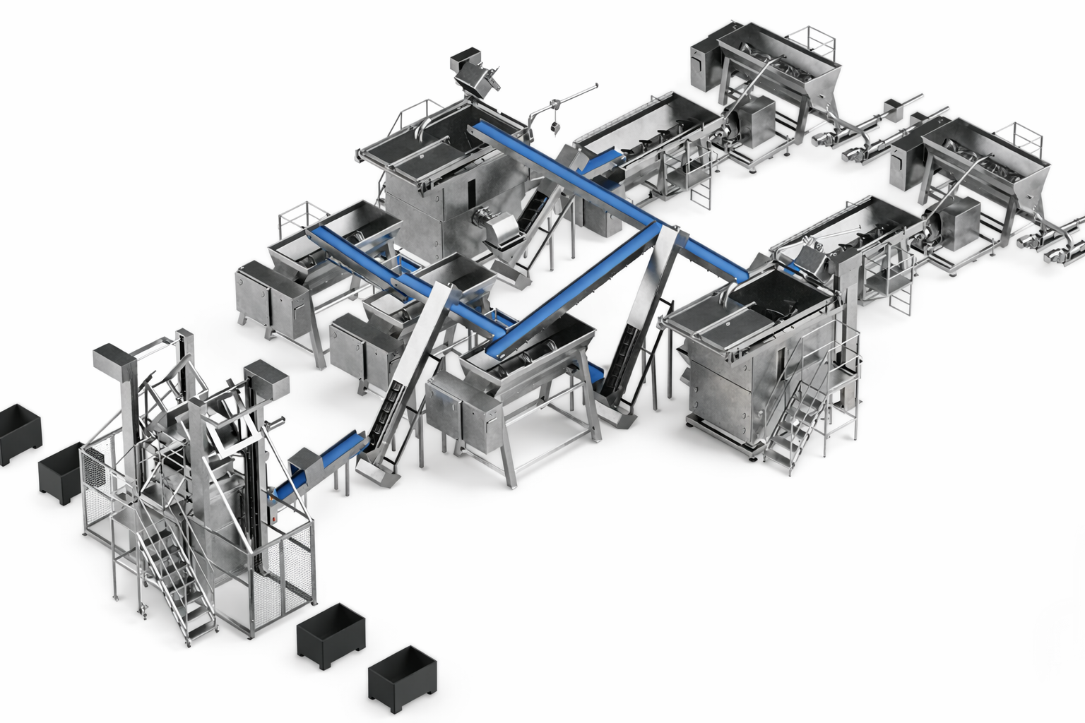 Líneas para la producción de alimentos para mascotas