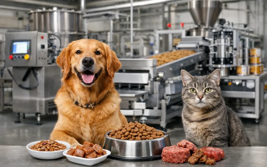 maquinaria alimentación mascotas