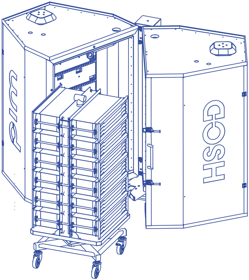 Secador industrial al vacío HSCD-SSD - Imagen 2