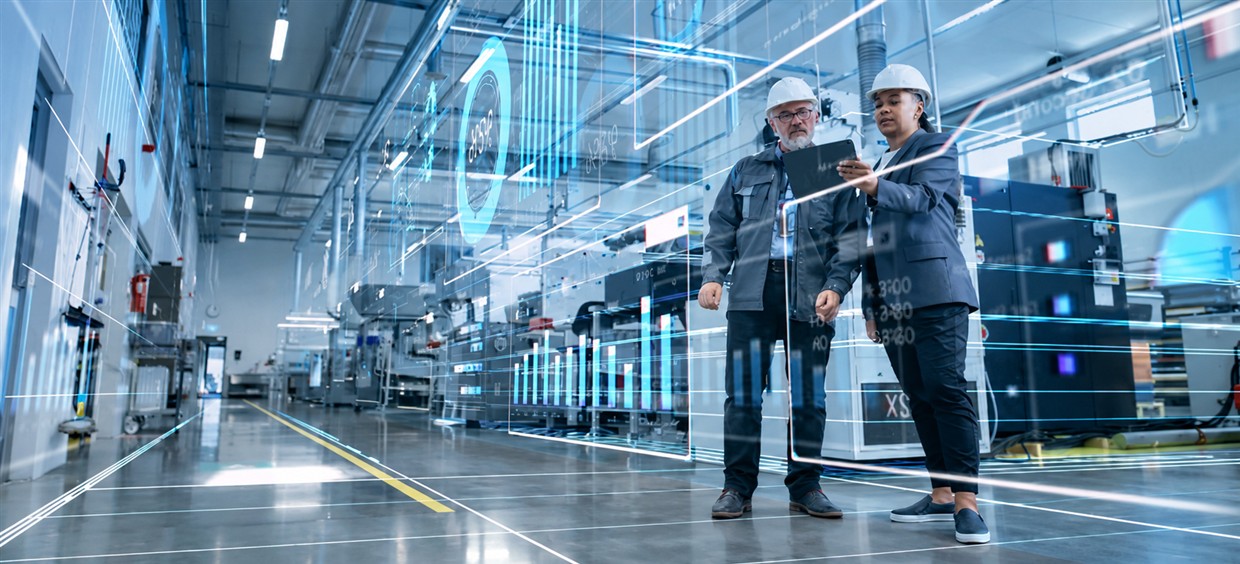 Supervisión de maquinaria en planta industrial conectada, proyecto SmartMachine